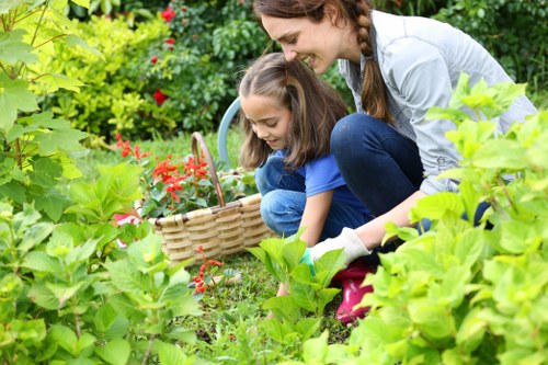 Garden landscaping project planning for a Ruislip home