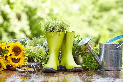 Outdoor landscaping booking and quotation paperwork